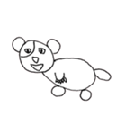 どうぶつ だいすき！（個別スタンプ：3）