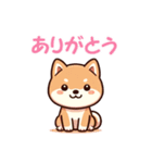 愉快な柴犬。（個別スタンプ：3）