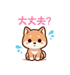 愉快な柴犬。（個別スタンプ：13）