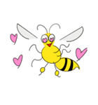 蜜蜂バッチ（個別スタンプ：14）
