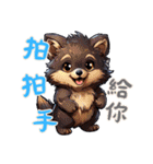 赤ちゃんオオカミの生活 Ver3 (漢字)（個別スタンプ：31）