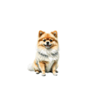 小型犬スタンプ(リアル)（個別スタンプ：2）