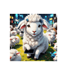ほっこり可愛い羊のスタンプセット（個別スタンプ：11）