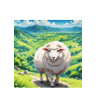 ほっこり可愛い羊のスタンプセット（個別スタンプ：31）
