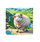ほっこり可愛い羊のスタンプセット（個別スタンプ：36）