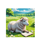 ほっこり可愛い羊のスタンプセット（個別スタンプ：38）