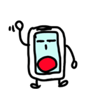 おかしなスマホ太郎（個別スタンプ：4）