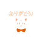 しろねこスタンプ #1（個別スタンプ：11）