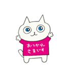 Tシャツが好きなねこ（個別スタンプ：3）