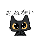 黒猫さんの会話（個別スタンプ：17）