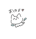 どせねこちゃん。（個別スタンプ：3）