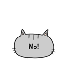 ねこねこ文字（個別スタンプ：9）