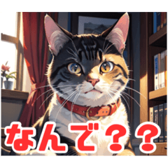 [LINEスタンプ] イケメンの猫のイラストスタンプです！