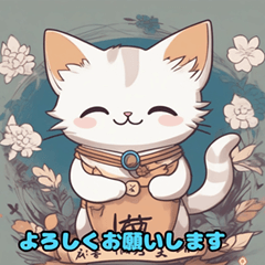 [LINEスタンプ] 猫のイラストスタンプ 9