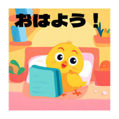 [LINEスタンプ] ハッピーヒヨコの日常