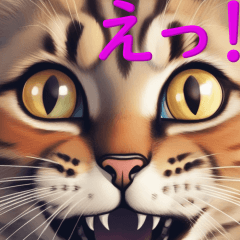 [LINEスタンプ] 猫とのLINE上で繰り広げられる日常