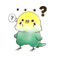 [LINEスタンプ] ぽふぽふインコスタンプ