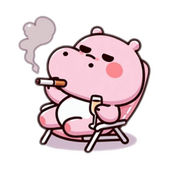 [LINEスタンプ] 『カバポン』hippo stamp