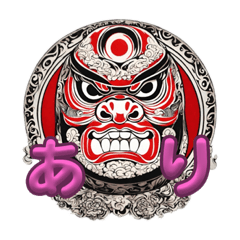 [LINEスタンプ] ゴリ達磨スタンプ16個【DARUMA-MA】ゴリラ