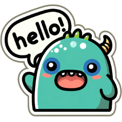 [LINEスタンプ] ムードモンスターズ：全感情表現！