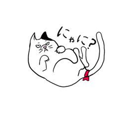 [LINEスタンプ] フテ猫‼️