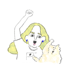 [LINEスタンプ] ソフィアとマシュの日常スタンプ