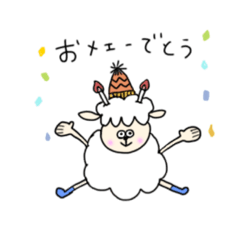 [LINEスタンプ] 羊屋の日常