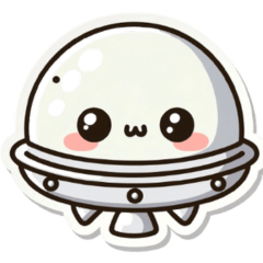 [LINEスタンプ] 宇宙のUFOの楽しみ