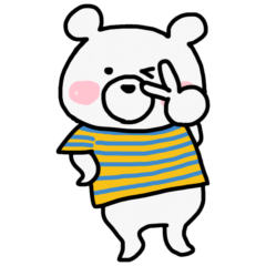 [LINEスタンプ] しまくま108 第二弾