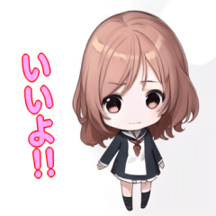 [LINEスタンプ] 気分屋女子の独り言スタンプ