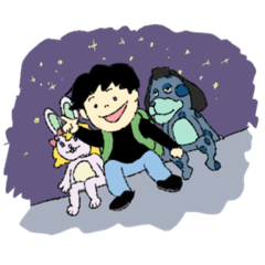 [LINEスタンプ] こーちゃんの宇宙旅行