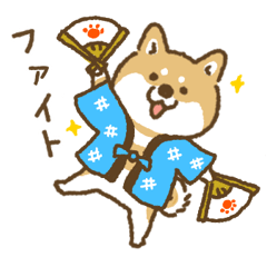 [LINEスタンプ] 赤柴わんこ(冬編)