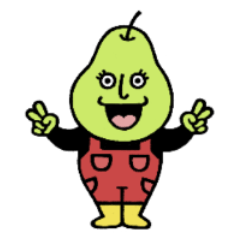 [LINEスタンプ] colorful fruits family