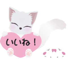 [LINEスタンプ] しろねこ-日常編-