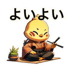 [LINEスタンプ] 大正ヒヨコ