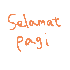 [LINEスタンプ] bahasa indonesia ＆  jepang