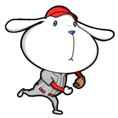 [LINEスタンプ] ウサギノヨウナスポーツ