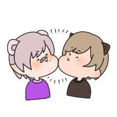 [LINEスタンプ] ハッとしてグッ