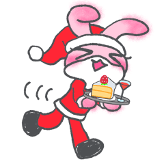 [LINEスタンプ] レトロうさたんのクリスマス