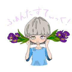 [LINEスタンプ] 天使とお花たち