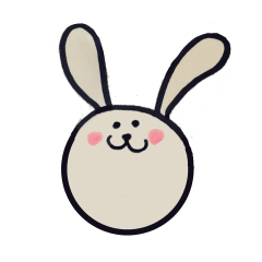 [LINEスタンプ] Rabbit PumpkinのゆるいうさぎたちPART3冬