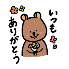 [LINEスタンプ] 毎日使える⭐︎クオッカ日常会話