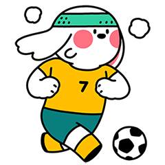 [LINEスタンプ] サッカー初心者, トト