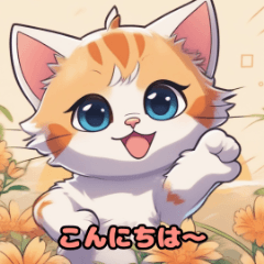 [LINEスタンプ] 愛らしいにゃんこコレクション