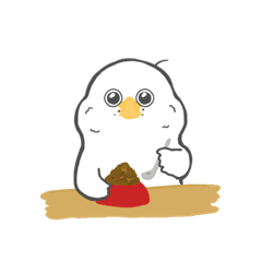 [LINEスタンプ] さわがしいアヒルののあくん