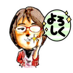 [LINEスタンプ] Halting公式スタンプ 経理課編①