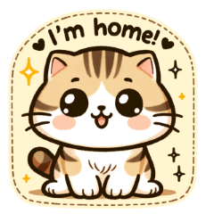 [LINEスタンプ] かわいいマンチカン猫のラインスタンプ