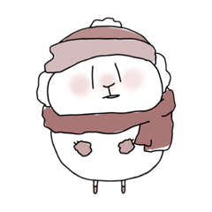 [LINEスタンプ] もひもひメープル(winter ver.)