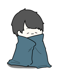 [LINEスタンプ] 穏やかな男の子