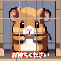 [LINEスタンプ] ピクセルアートの動物達